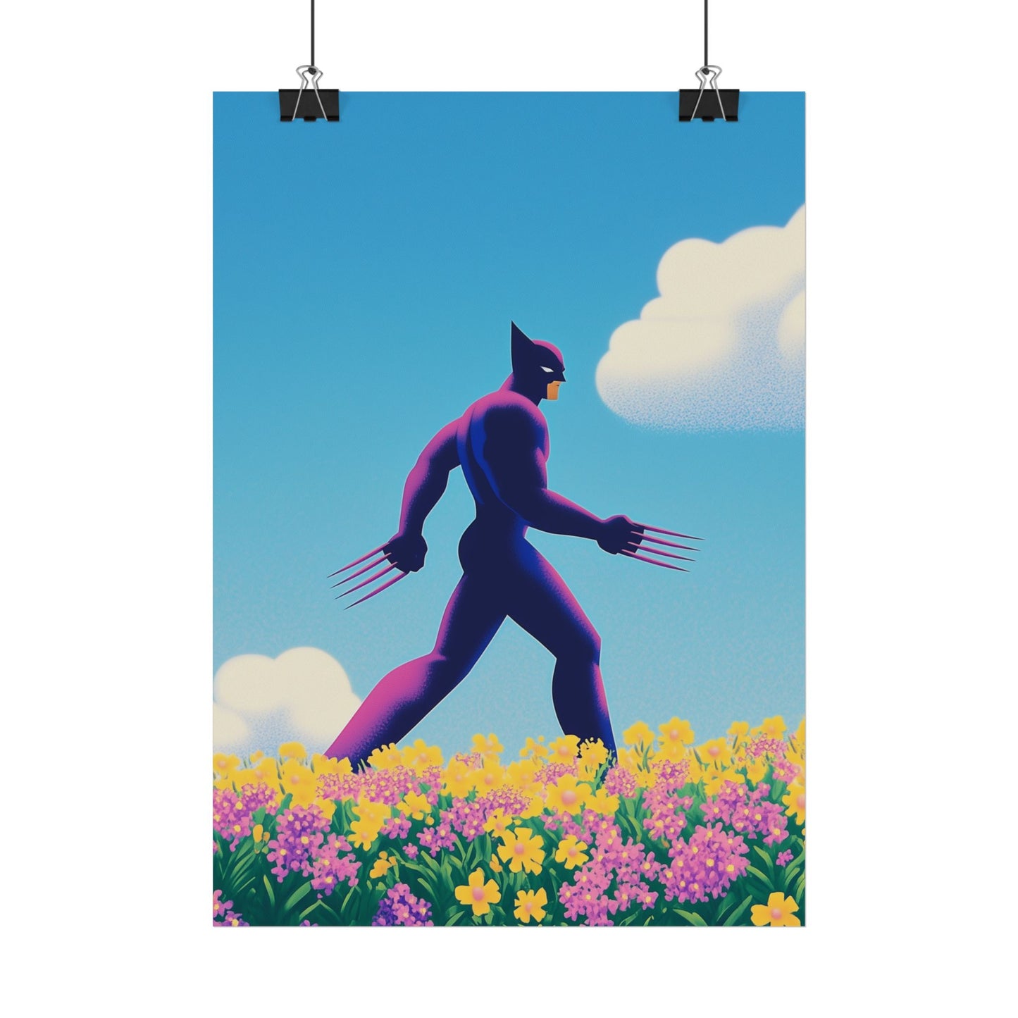 Affiche Retro Sunny, Wolverine