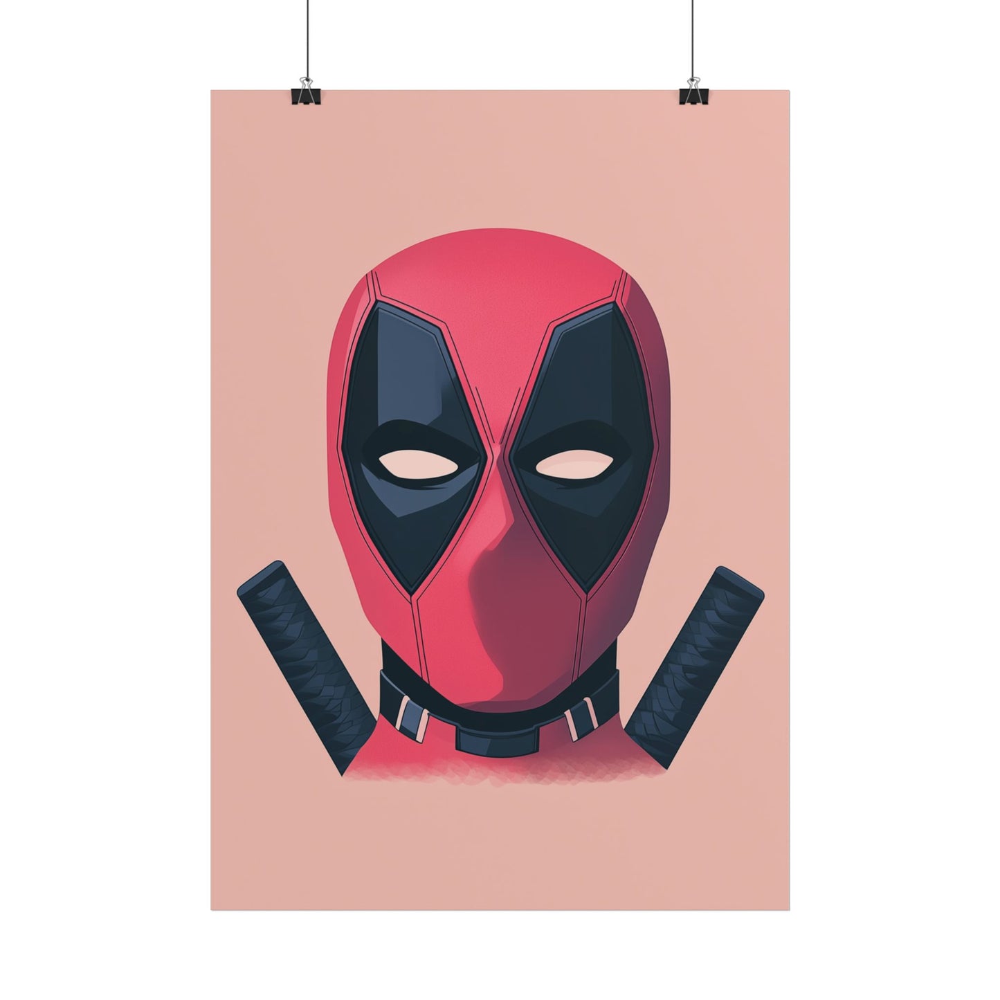 Affiche Vector Minimaliste DeadPool Marvel