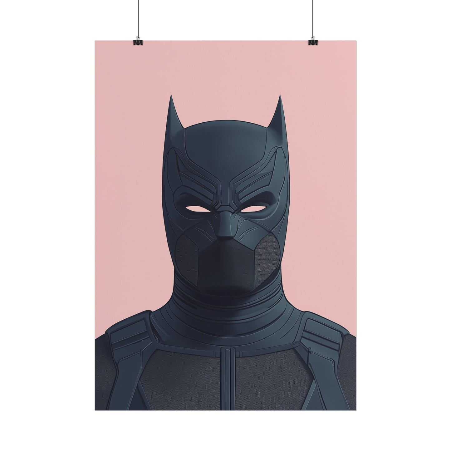 Affiche Vector Minimaliste Black Panther Marvel