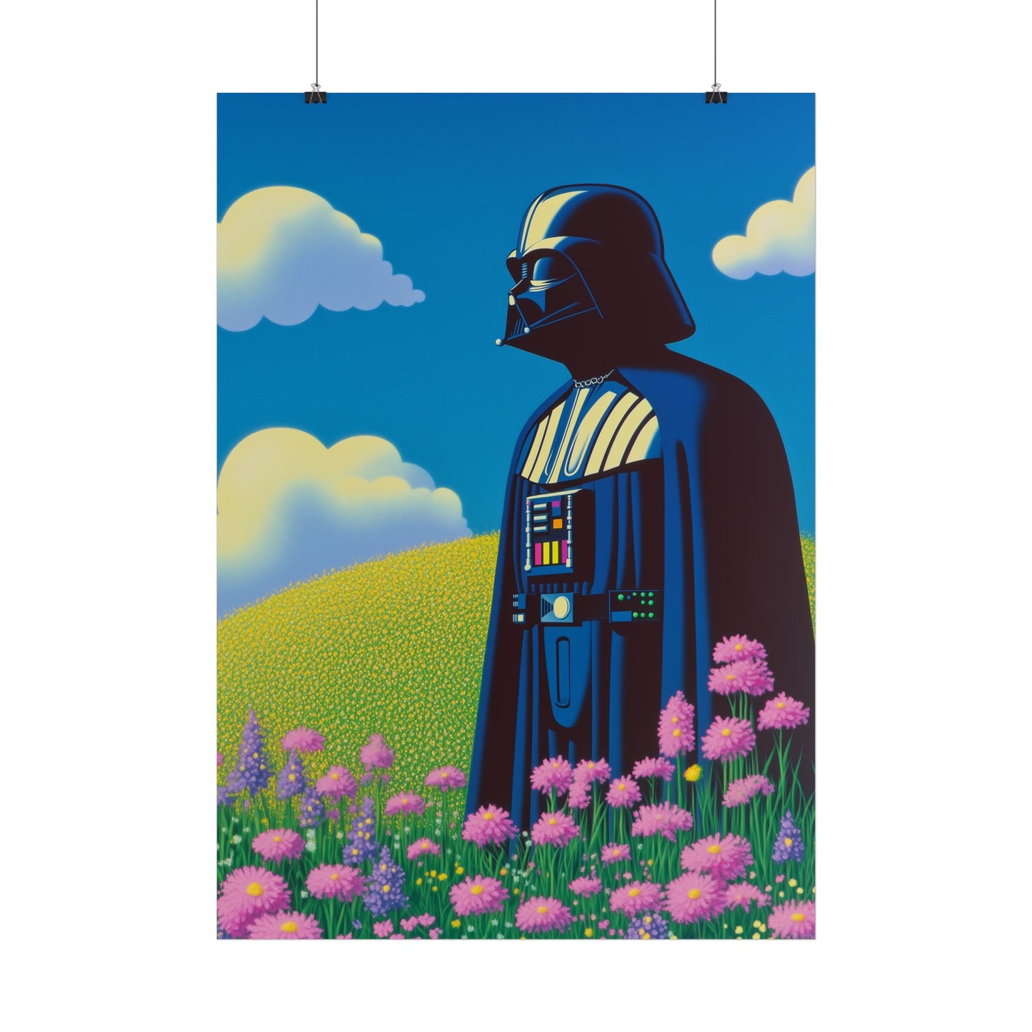 Affiche Retro Sunny, Dark Vador