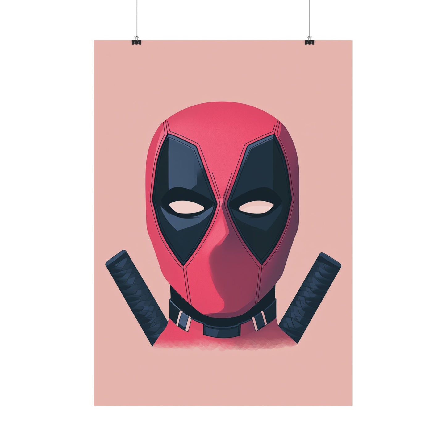 Affiche Vector Minimaliste DeadPool Marvel
