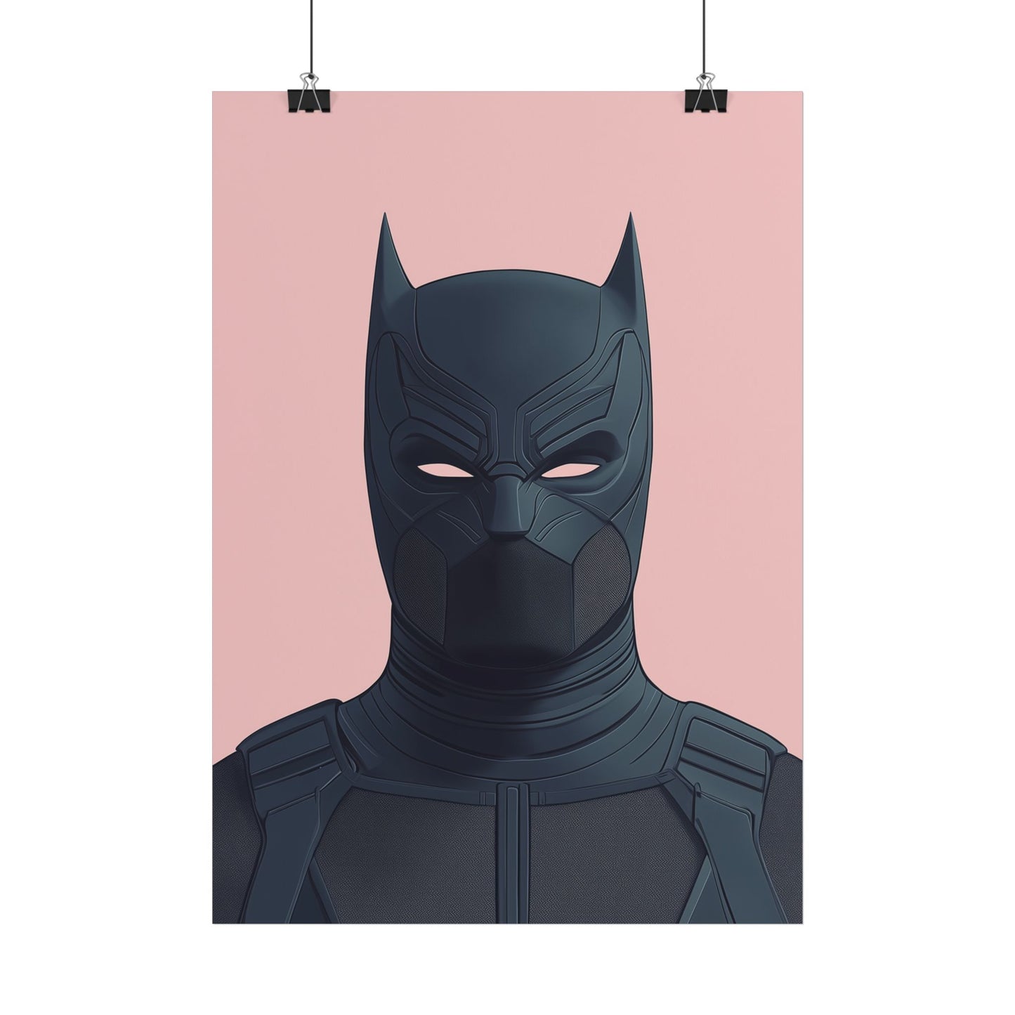 Affiche Vector Minimaliste Black Panther Marvel