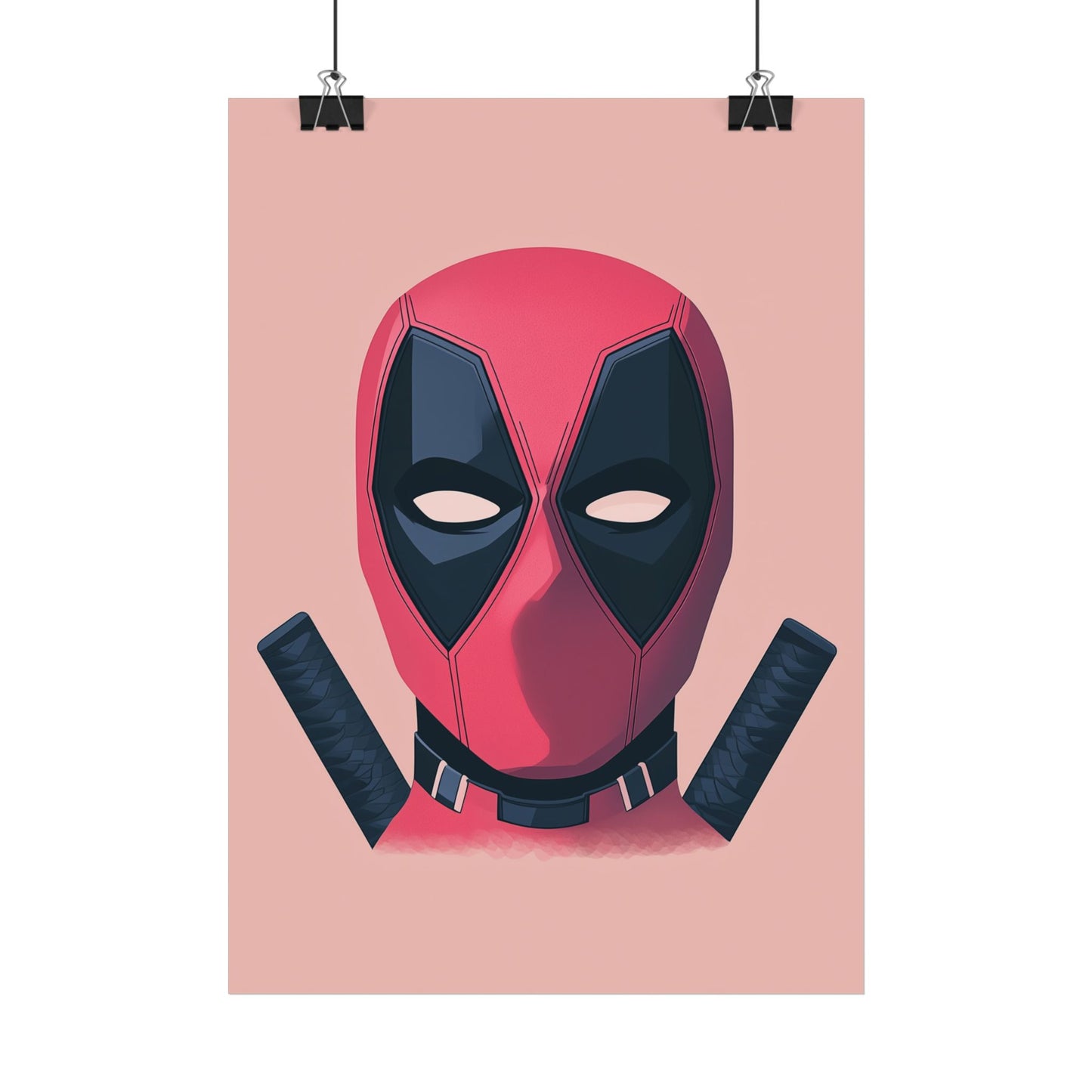 Affiche Vector Minimaliste DeadPool Marvel
