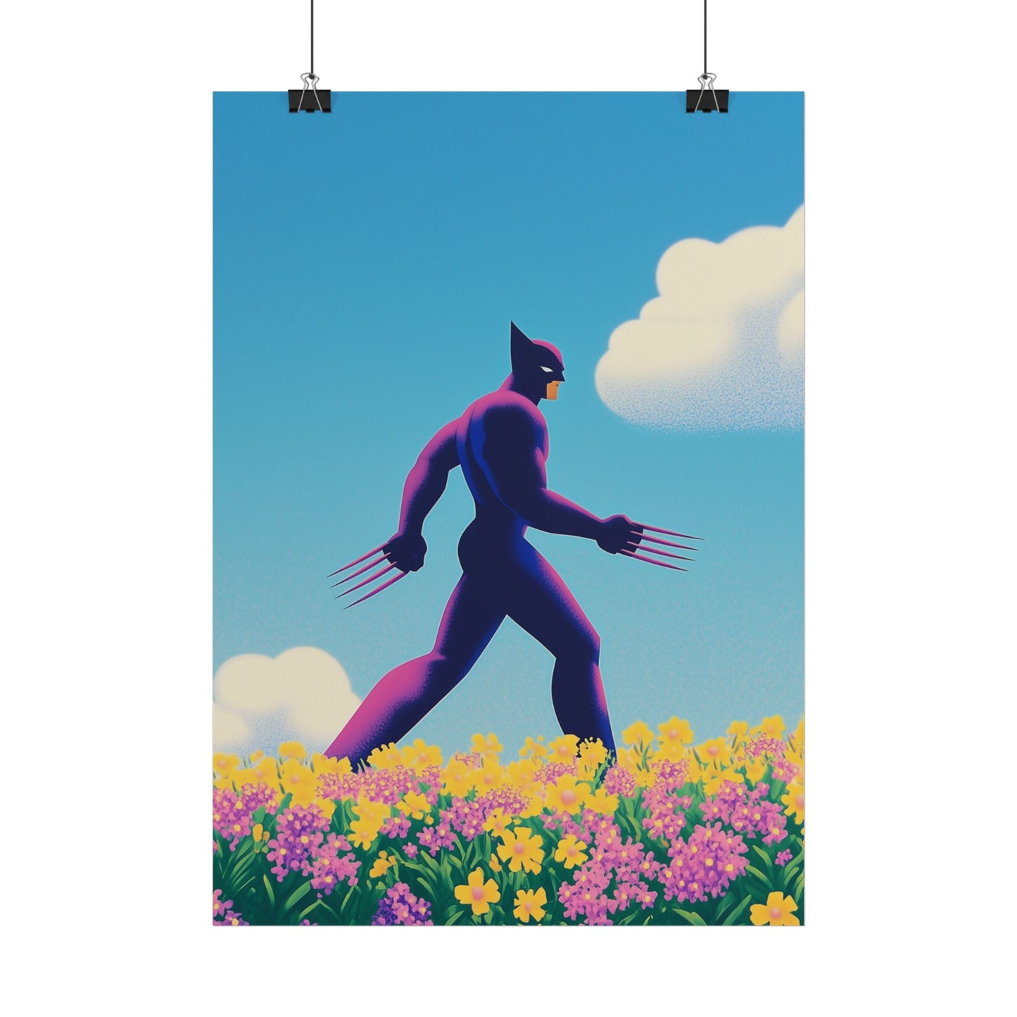 Affiche Retro Sunny, Wolverine