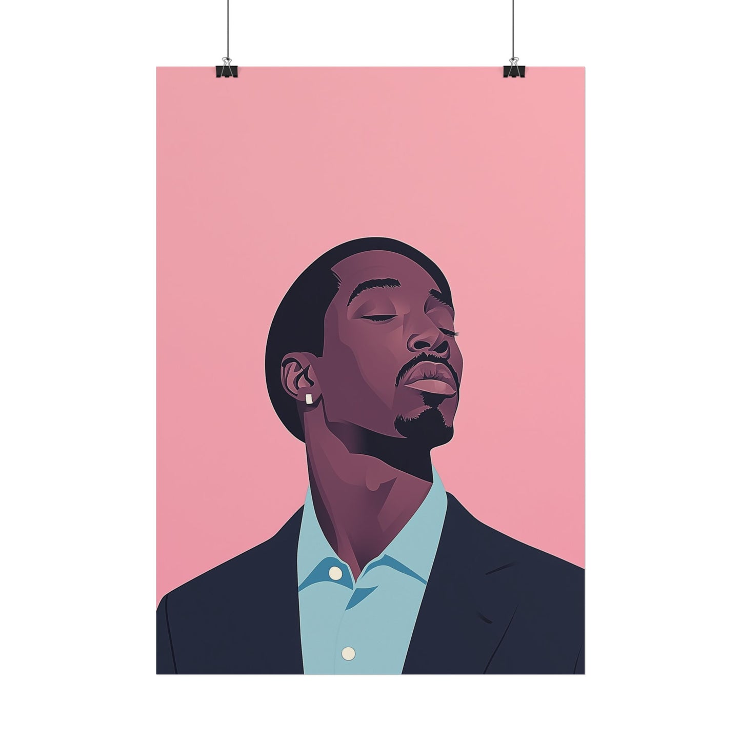 Affiche Vector Minimaliste 2pac