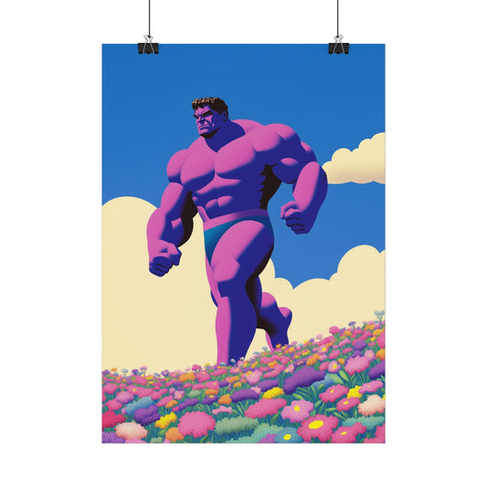 Affiche Retro Sunny, Hulk