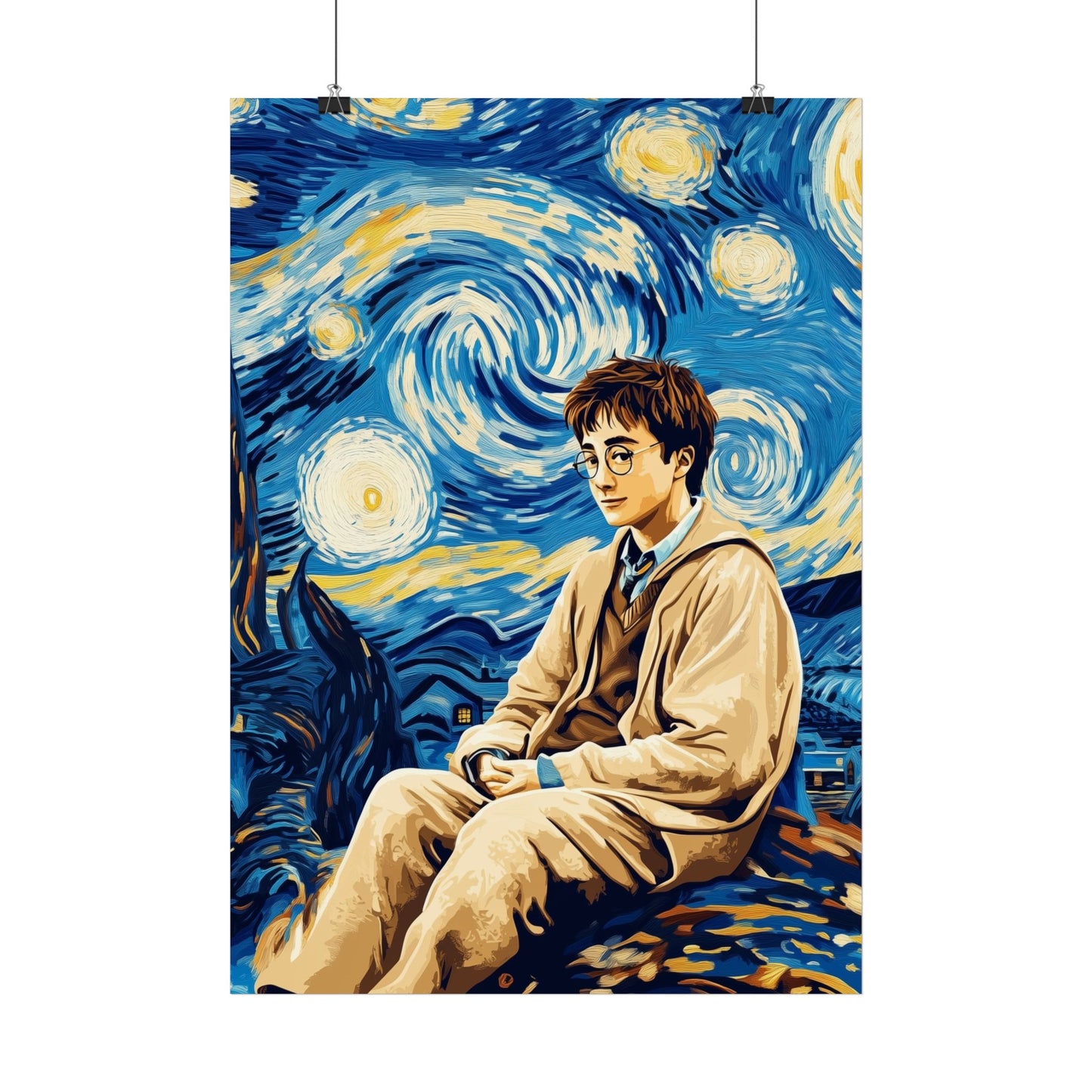 Affiche Van Gogh, Sorcier Potter