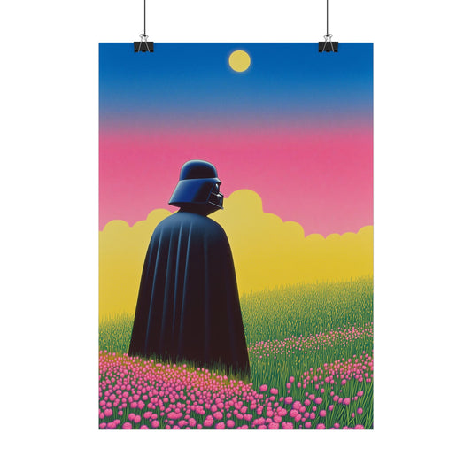 Affiche Retro Sunny, Dark Vador