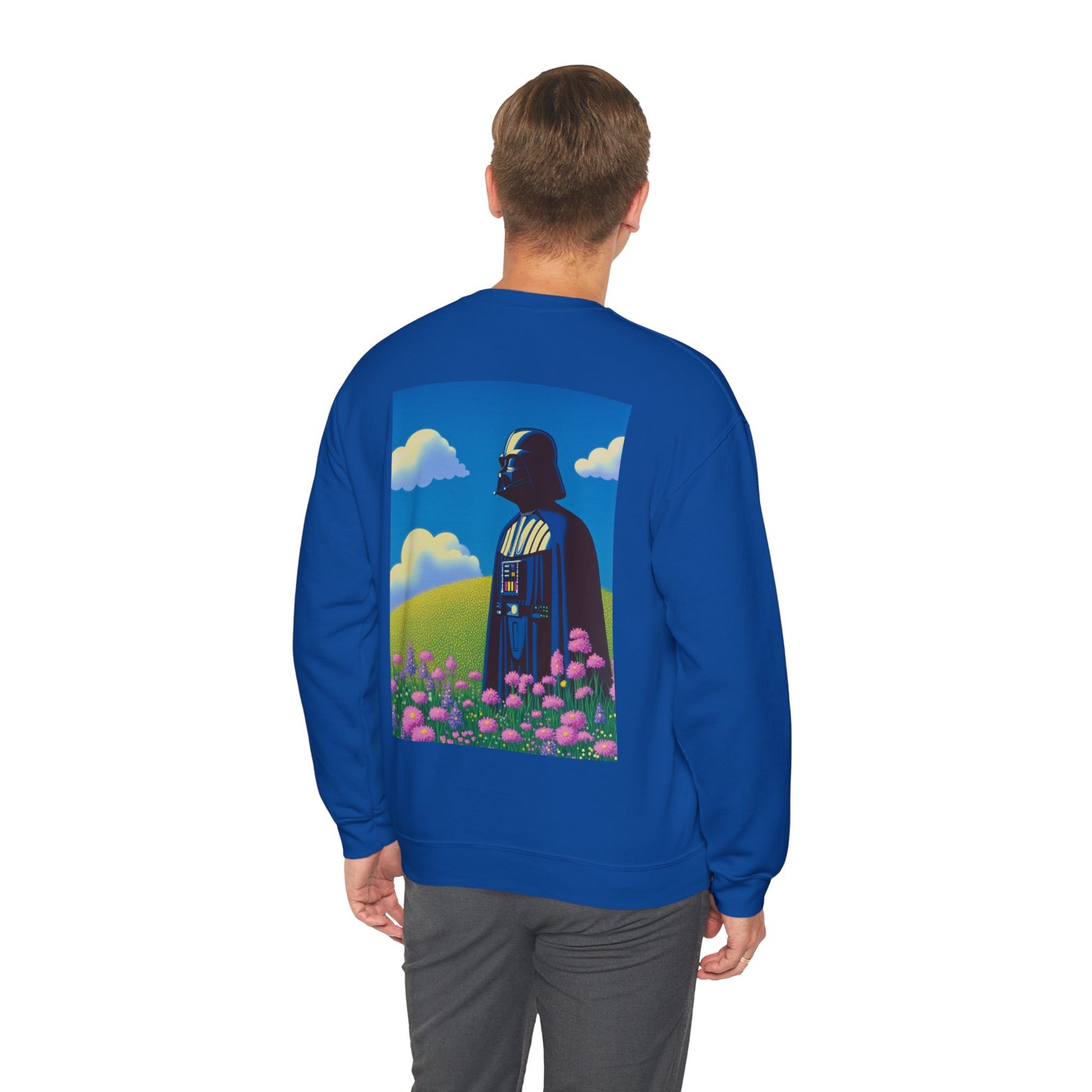 Unisex Sweatshirt Van Gogh Dark Vador Retro