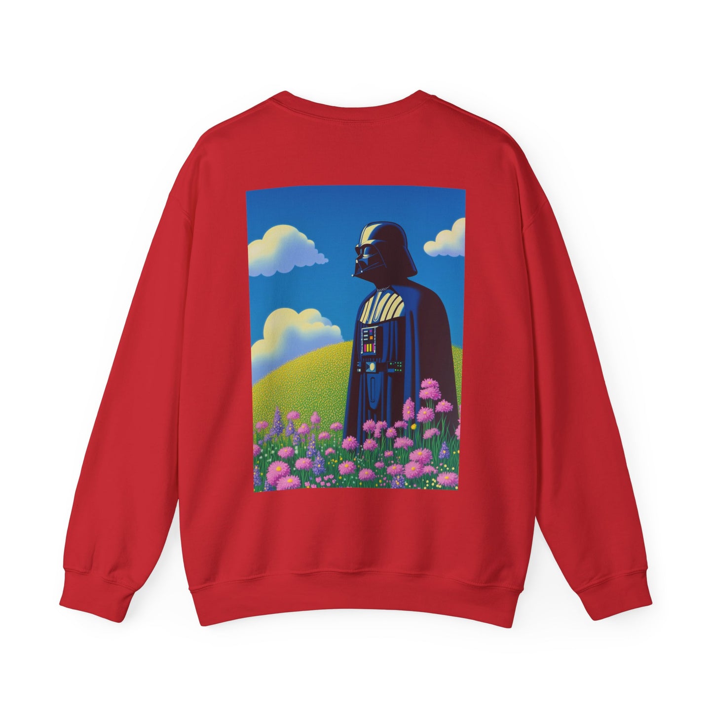 Unisex Sweatshirt Van Gogh Dark Vador Retro