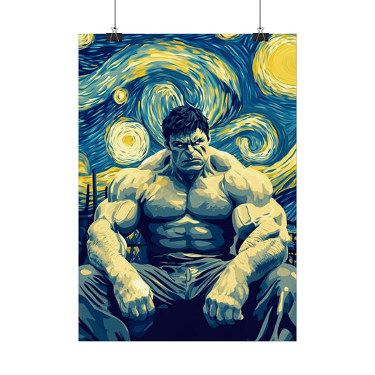 Affiche Van Gogh, Hulk