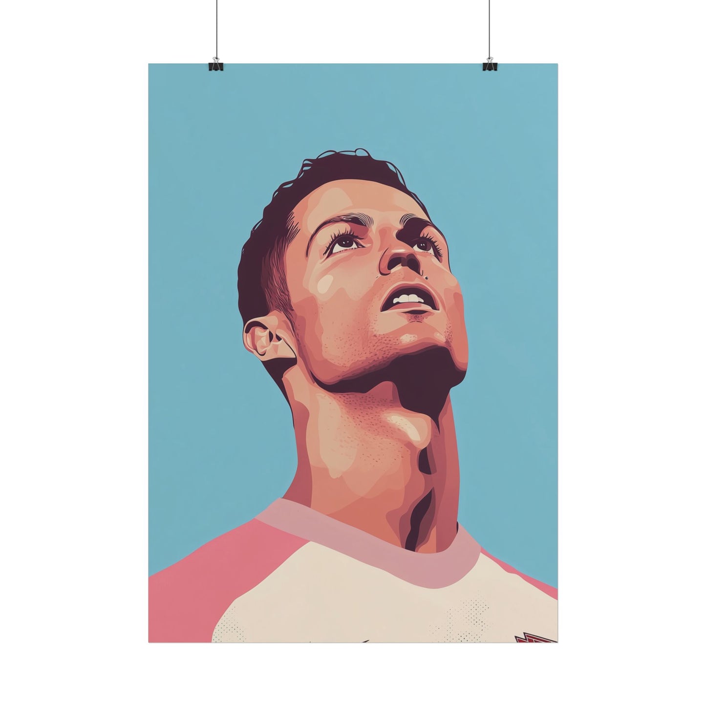 Affiche Vector Minimaliste Cristiano Ronaldo