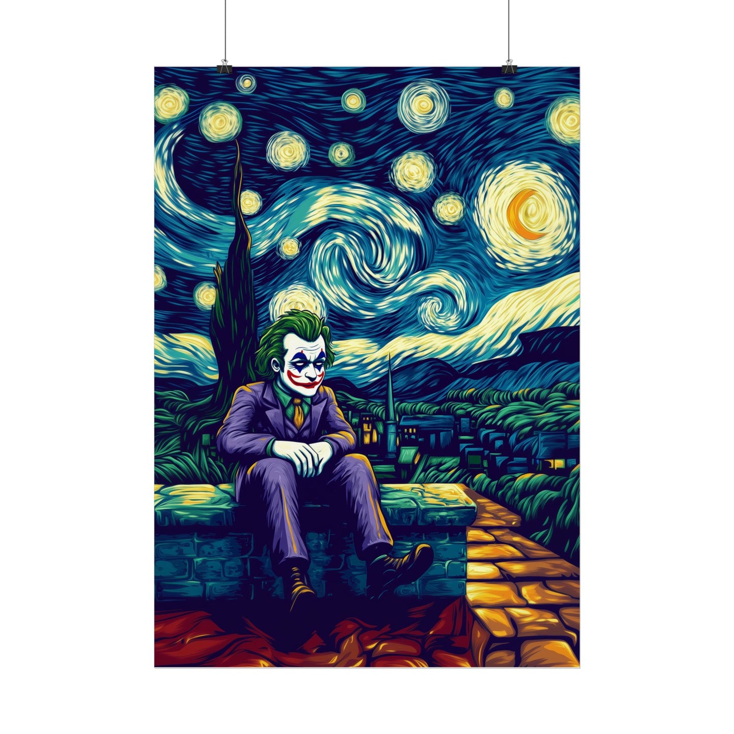 Affiche Van Gogh, Joker