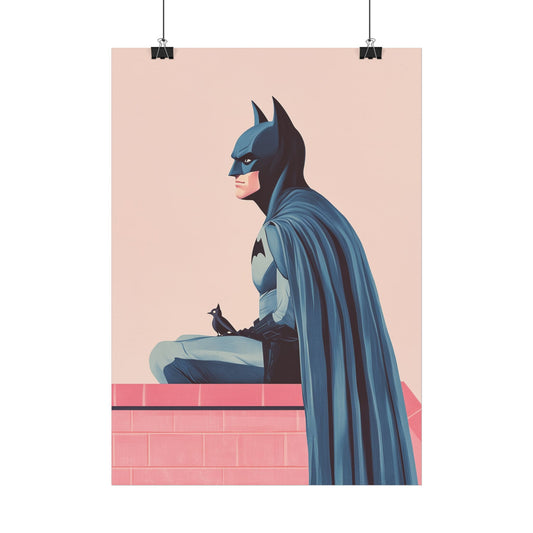 Affiche Vector Minimaliste Batman