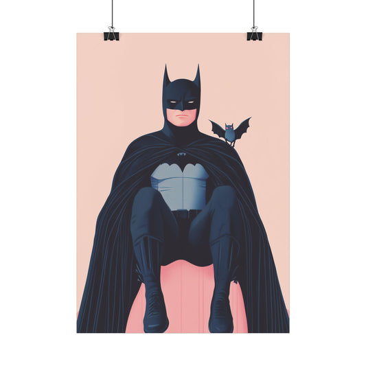 Affiche Vector Minimaliste Batman