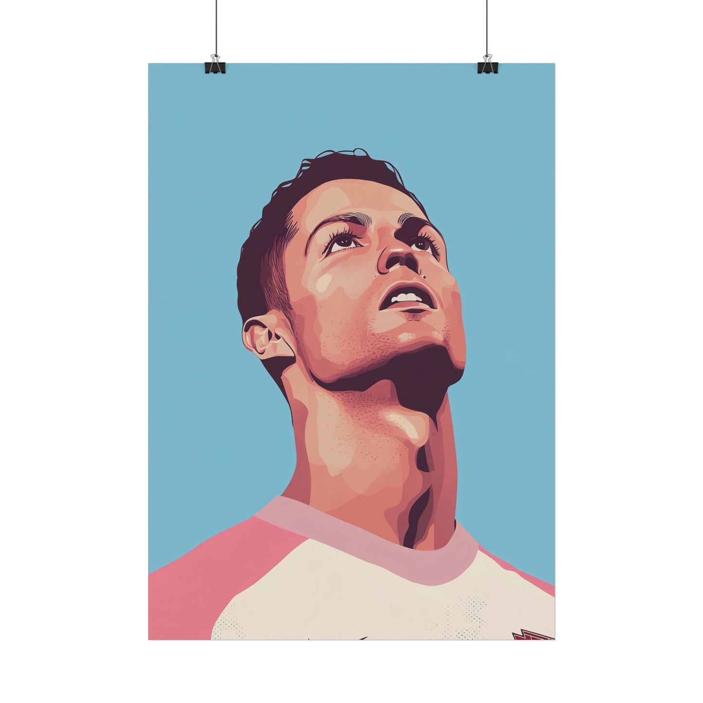 Affiche Vector Minimaliste Cristiano Ronaldo