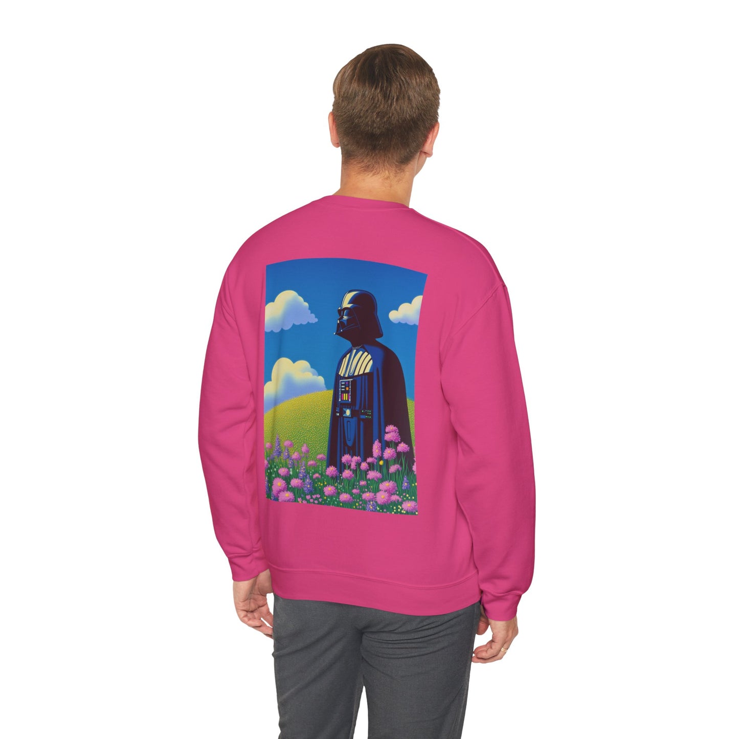 Unisex Sweatshirt Van Gogh Dark Vador Retro