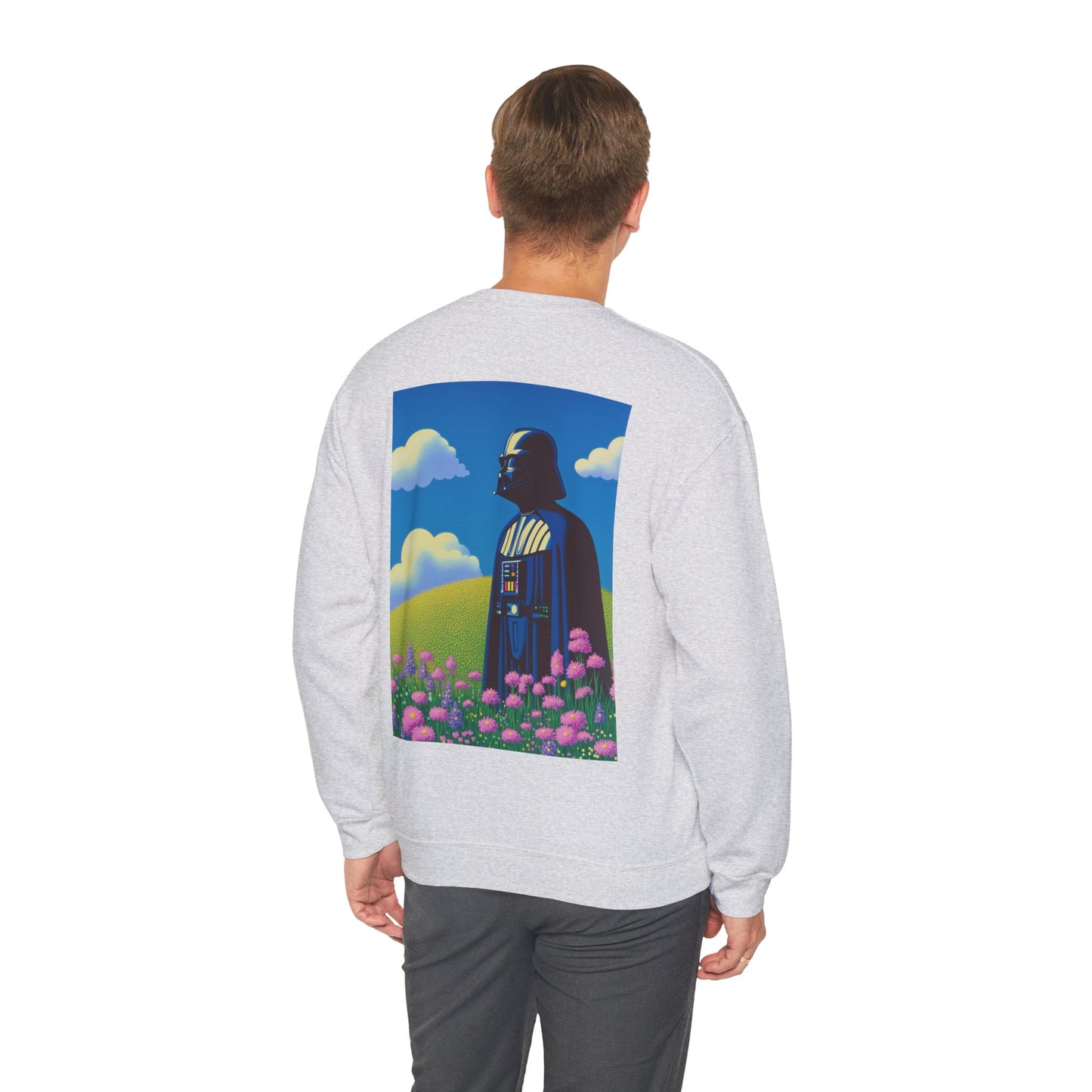 Unisex Sweatshirt Van Gogh Dark Vador Retro