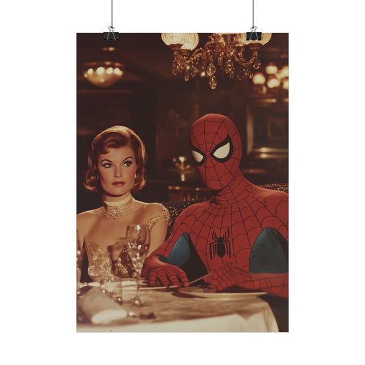 Affiche Vintage 70's SpiderMan Marvel