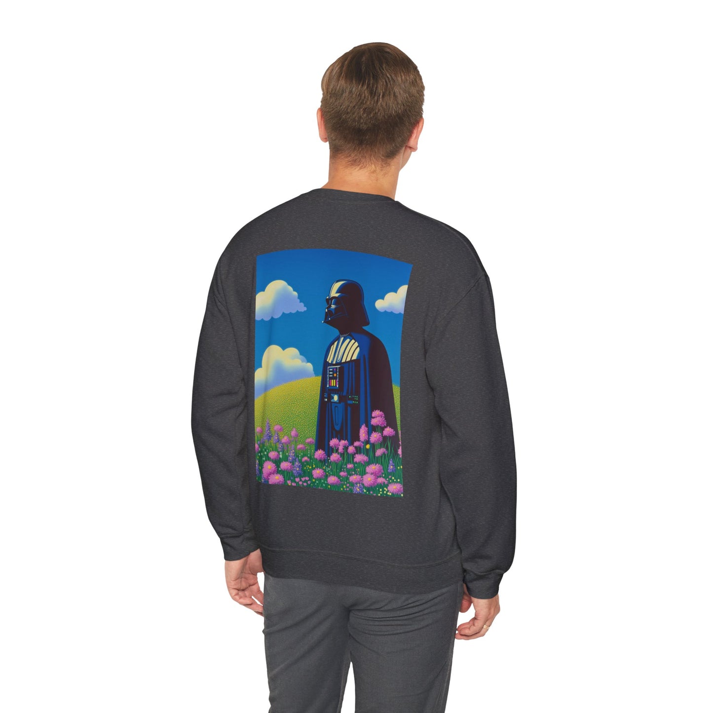 Unisex Sweatshirt Van Gogh Dark Vador Retro