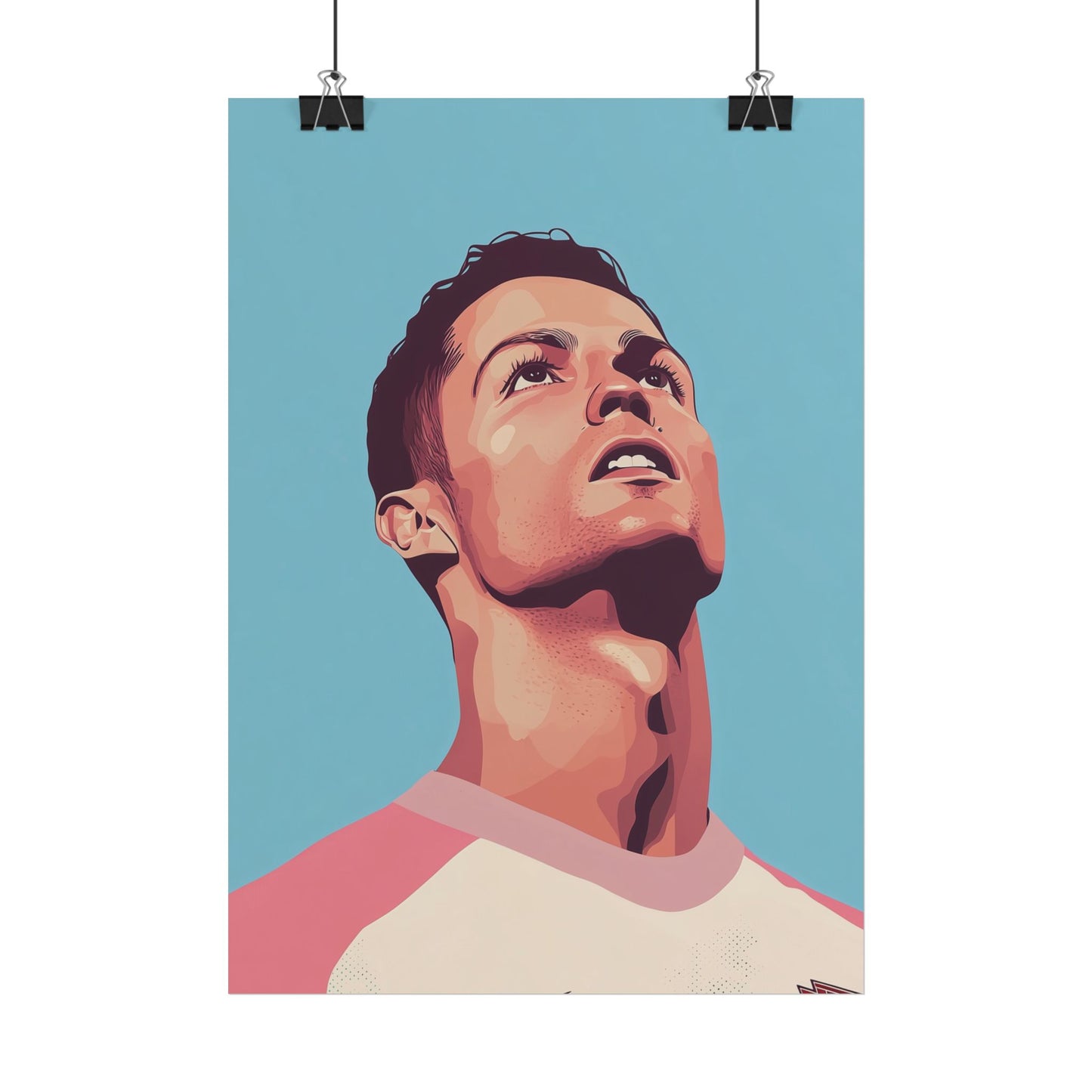 Affiche Vector Minimaliste Cristiano Ronaldo