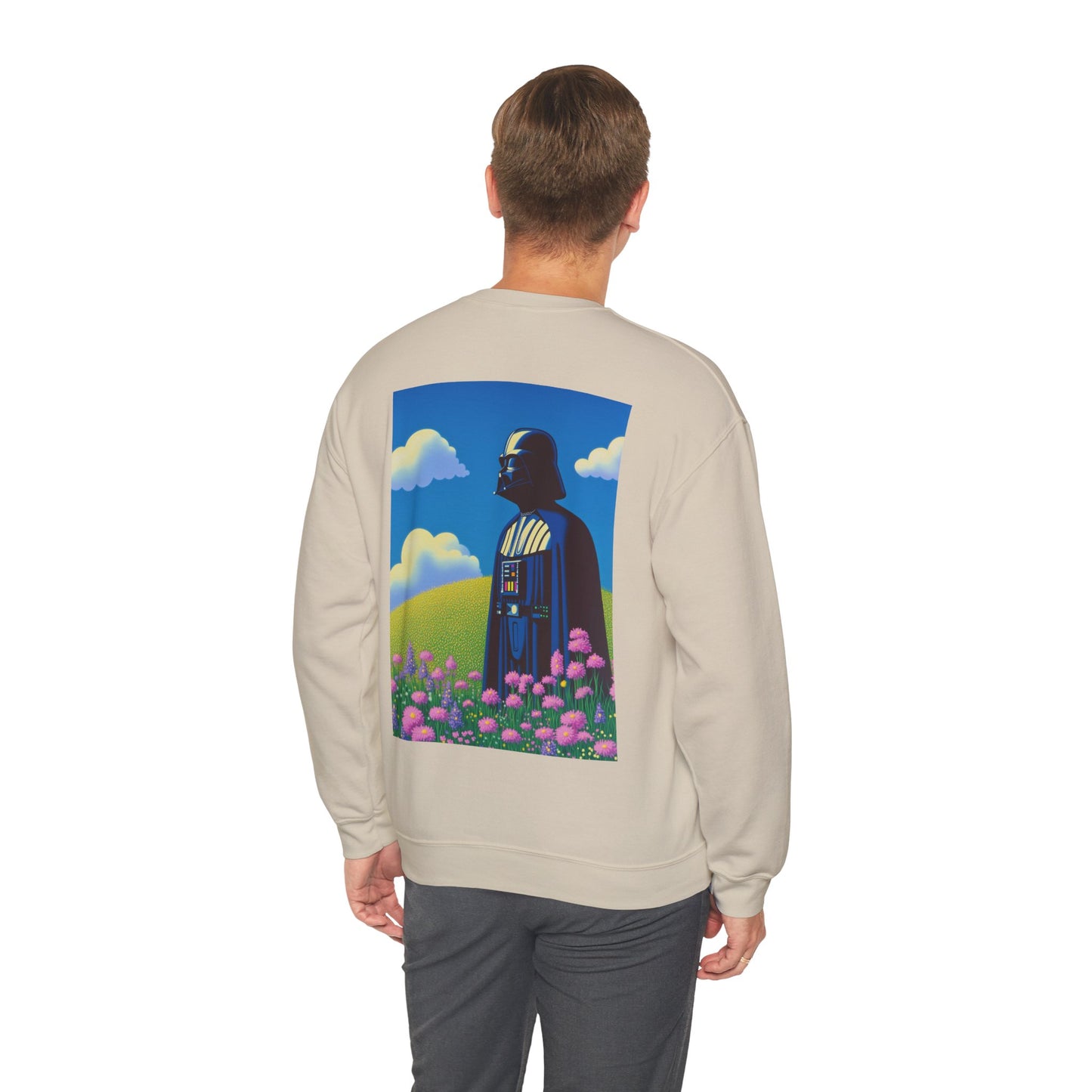 Unisex Sweatshirt Van Gogh Dark Vador Retro