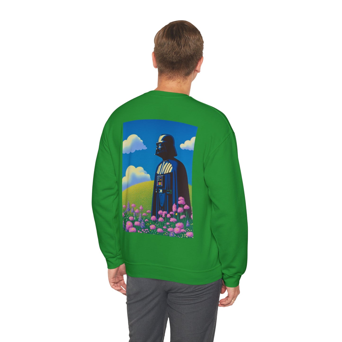 Unisex Sweatshirt Van Gogh Dark Vador Retro