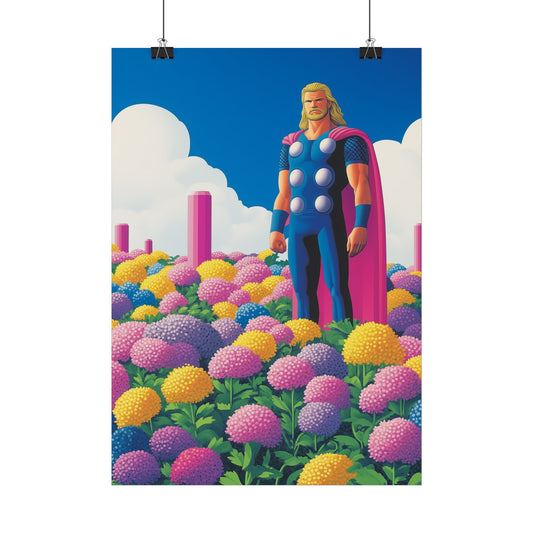 Affiche Retro Sunny Thor