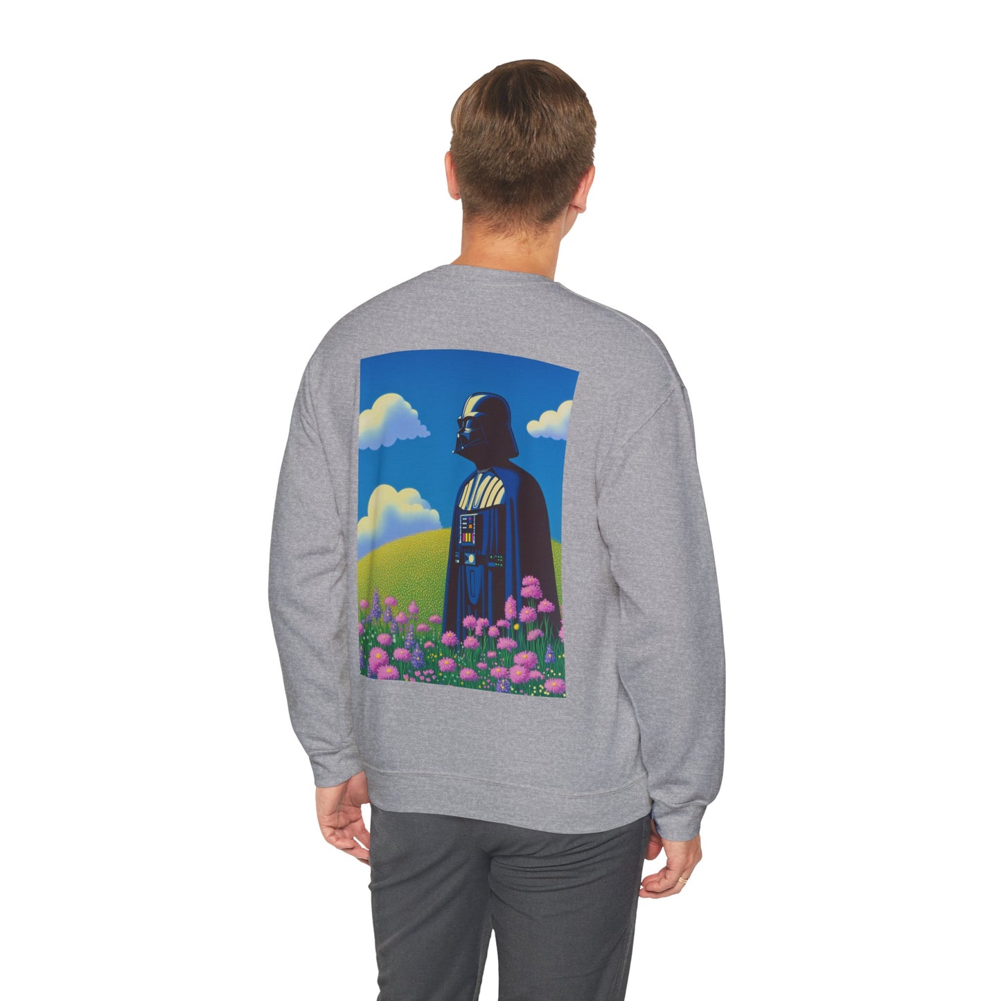 Unisex Sweatshirt Van Gogh Dark Vador Retro