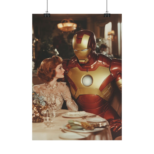 Affiche Vintage 70's IronMan Marvel