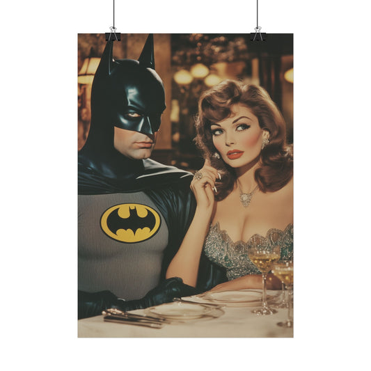 Affiche Vintage 70's Batman