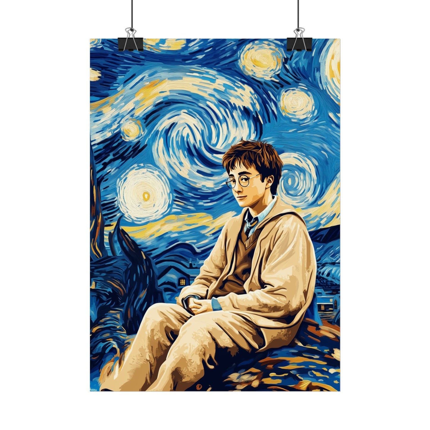 Affiche Van Gogh, Sorcier Potter