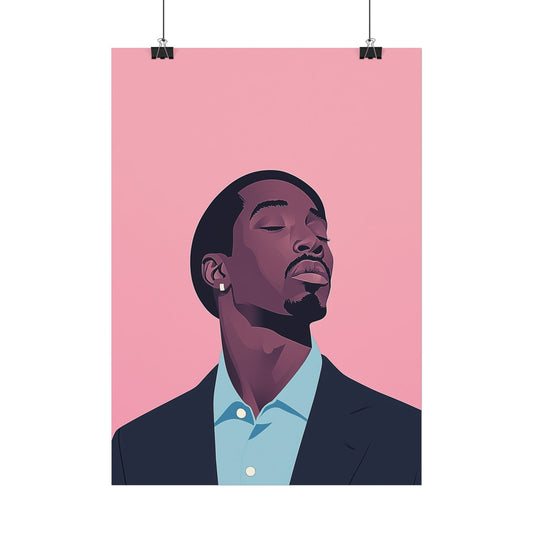 Affiche Vector Minimaliste 2pac